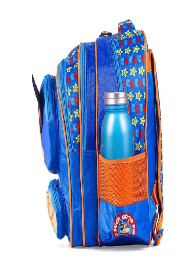 STRIDERS حقيبة ظهر مدرسية للأطفال من ستريدرز بتصميم باو باترول، واسعة ومتينة، مزودة بعجلات وأحزمة مبطنة مريحة وتصميم مرح، مثالية للمدرسة والسفر واللعب (16 بوصة). - Image 5